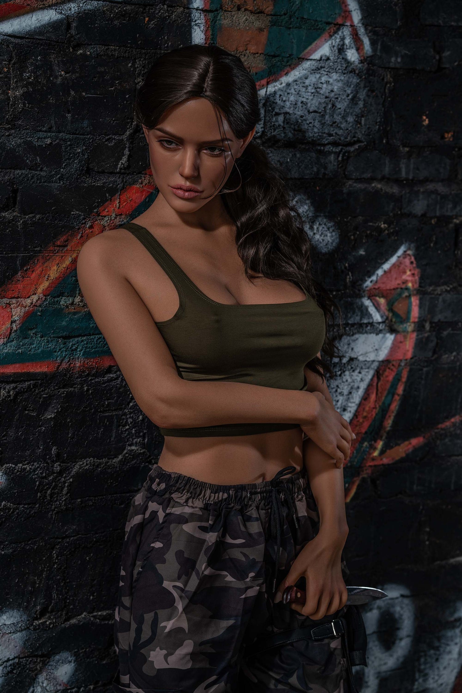 EU In stock GE115 170cm C Cup Silicone Doll with small imperfections #D-DEF-Z-068