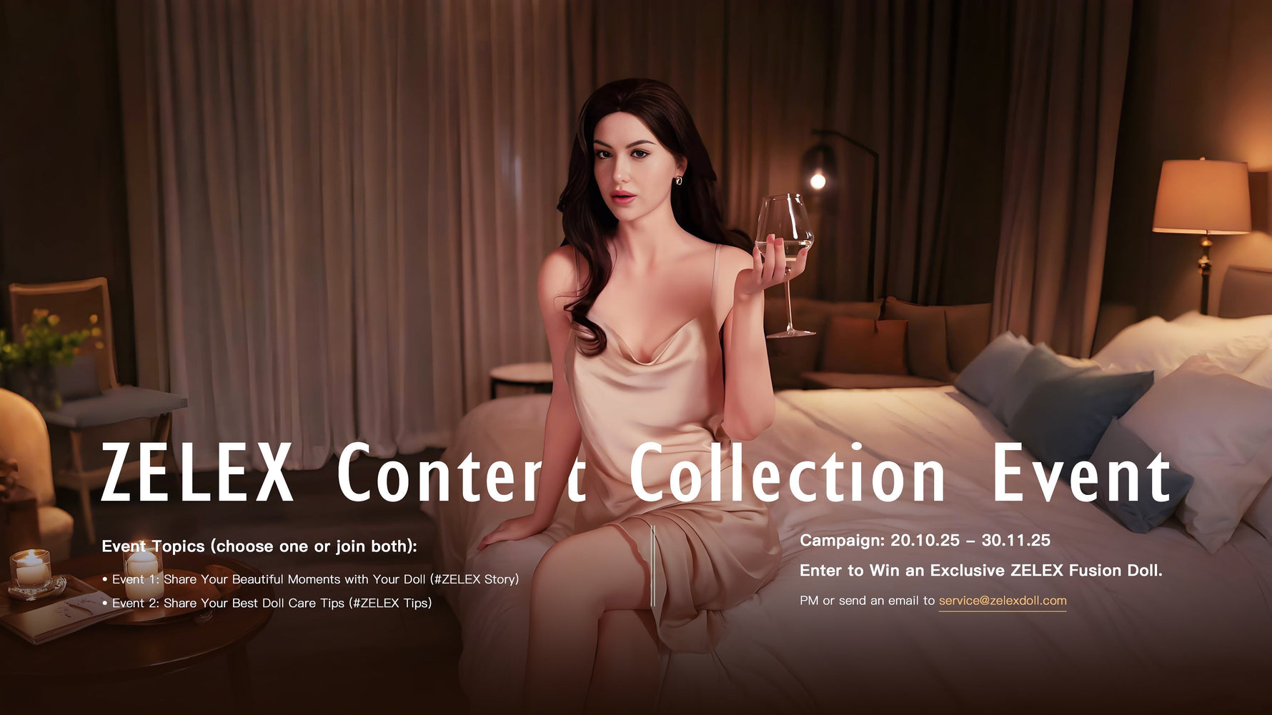 Share & Win A ZELEX Doll! (Ongoing Event)