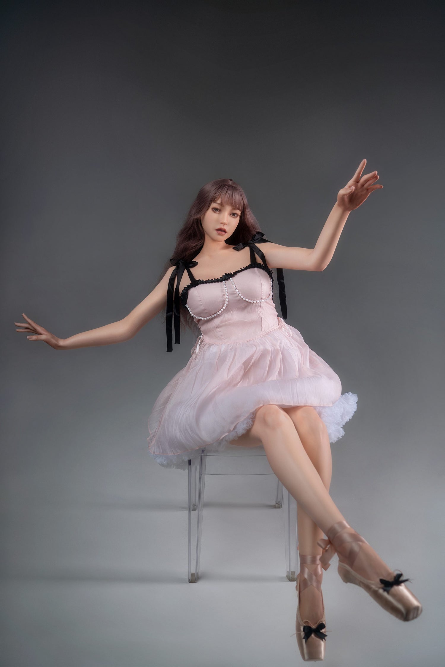 Eva(Movable Jaws Version)ZG170C-170cm C Cup Fair Sex Doll GE03-1