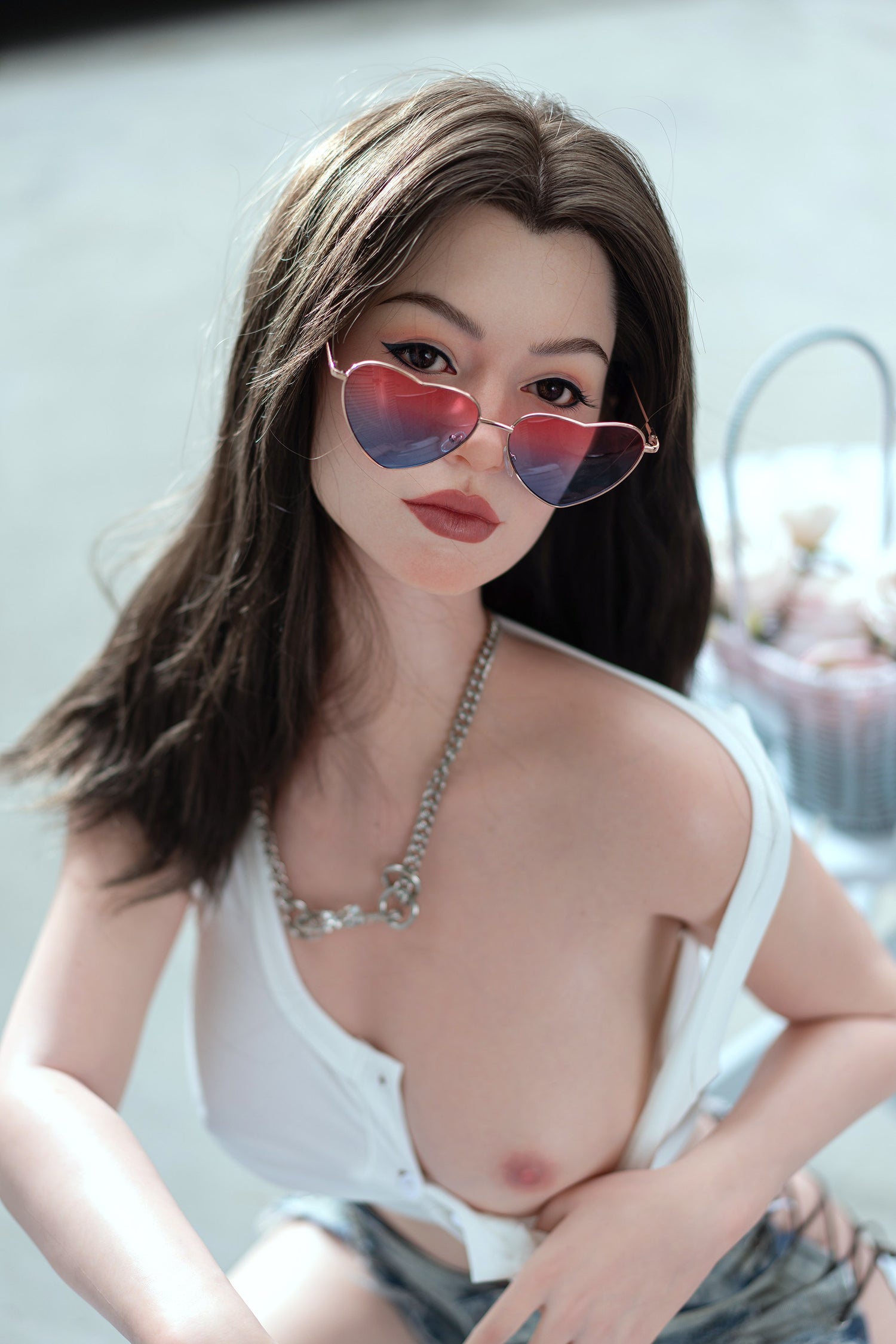 Kayli ZG162D-162cm D Cup Fair Skin Sex Doll GE47_1