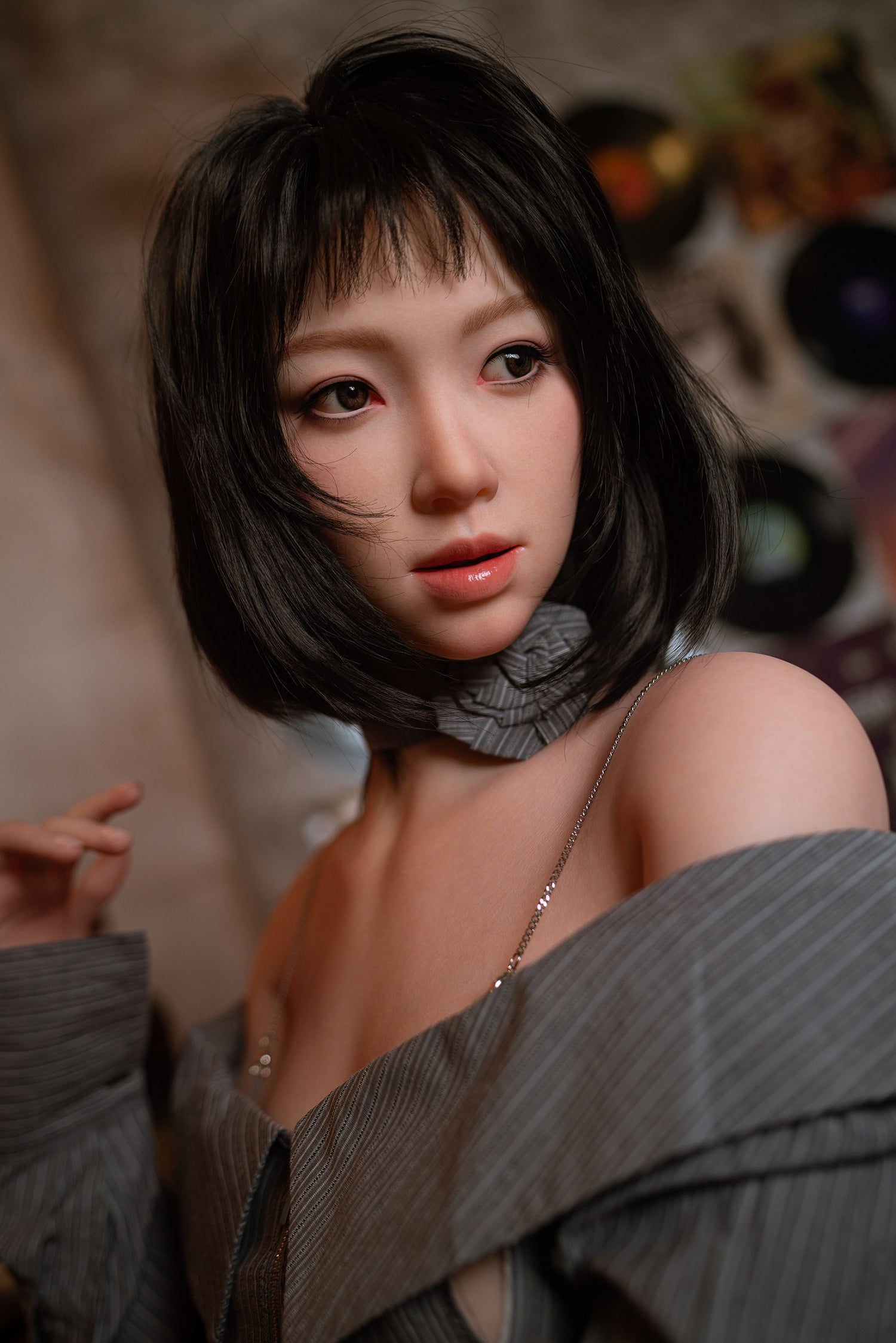 Nicole (Movable Jaws Version)ZG162D-162cm D Cup Fair Skin Sex Doll GE68_1(GE37MJ)
