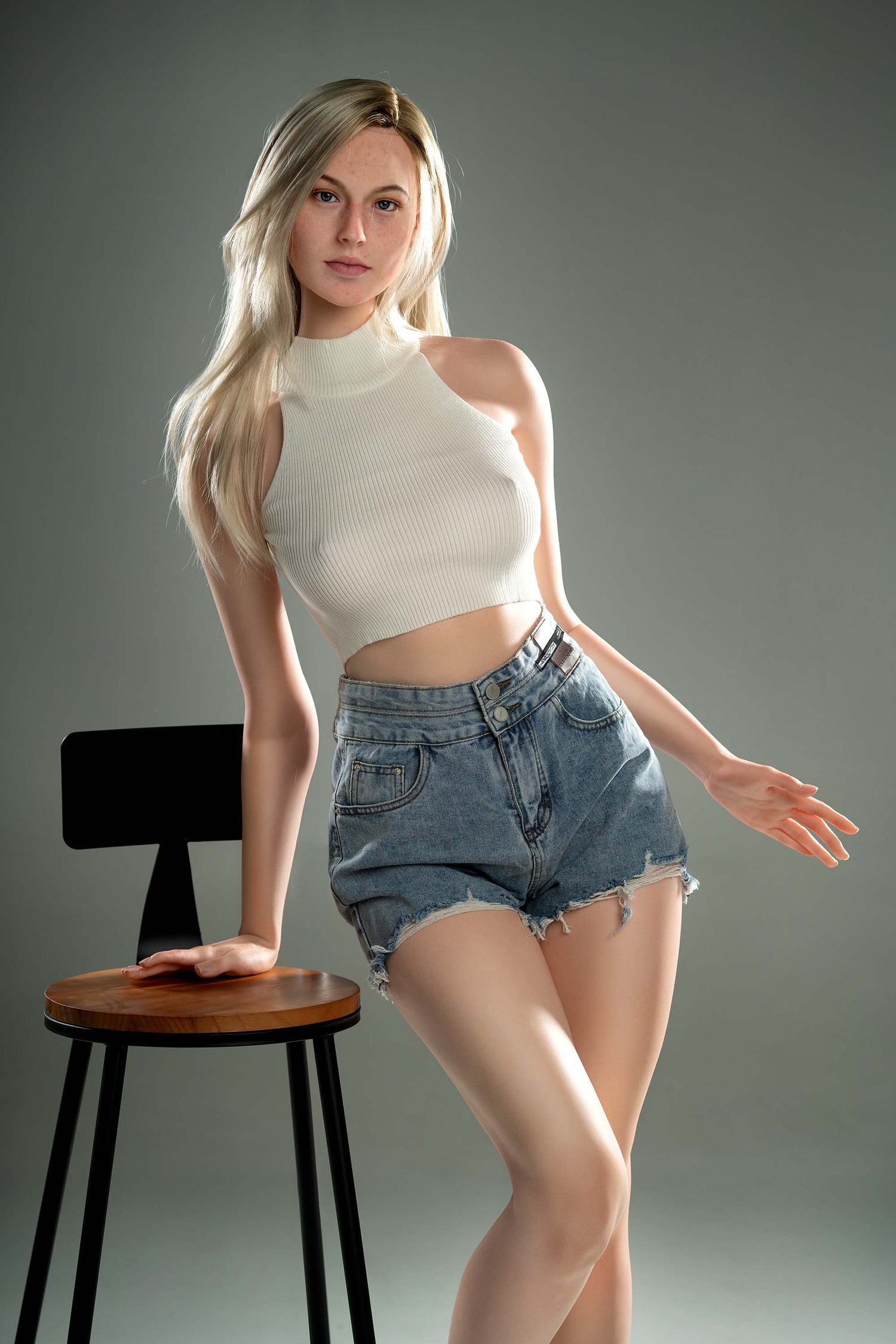 Evelina ZG175E-175cm E Cup Tan Sex Doll GE98-1