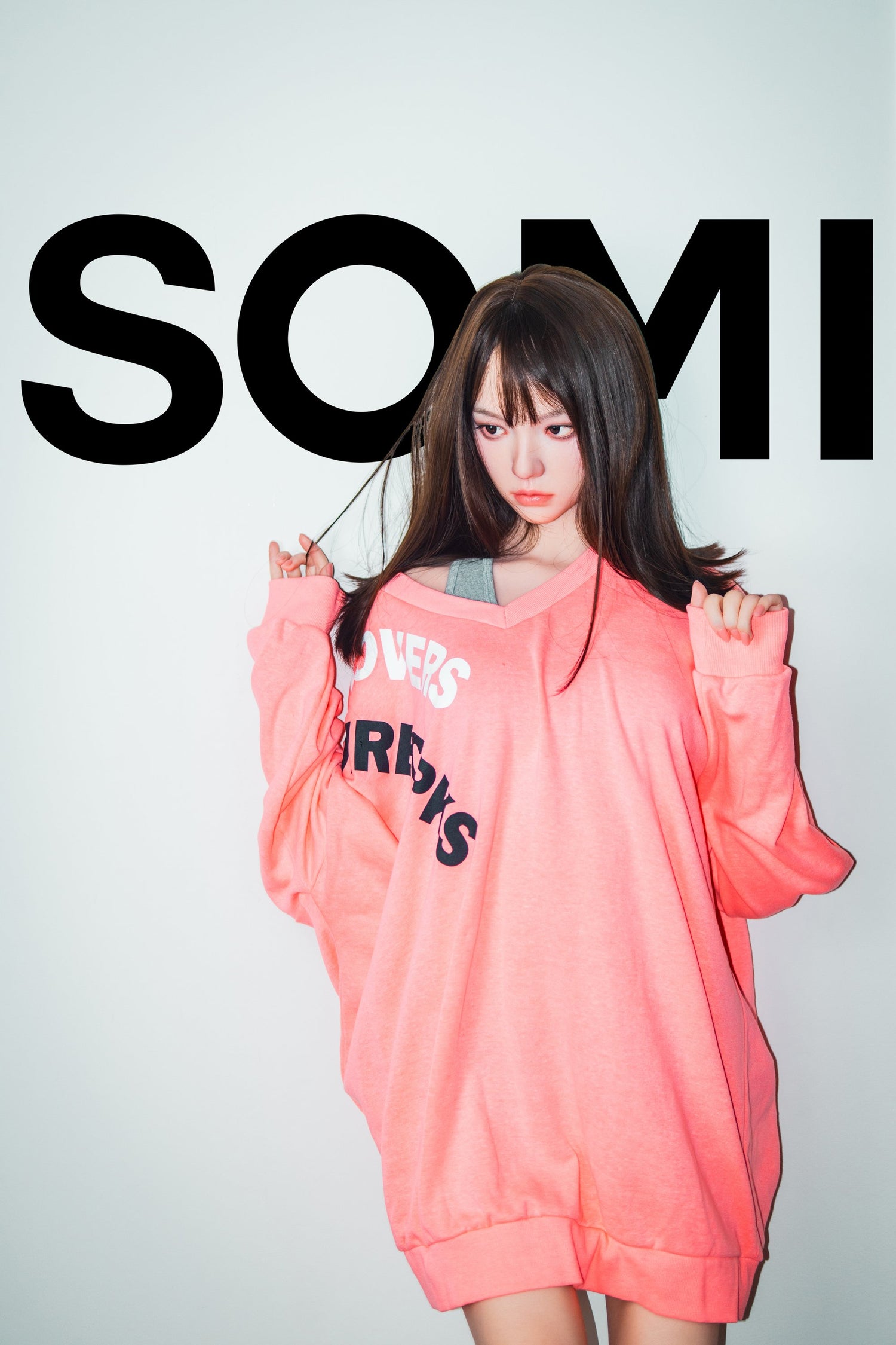 Somi 168cm/5ft5 B-cup Silicone Sex Doll K-Series-KE03_1+ZK168B-1