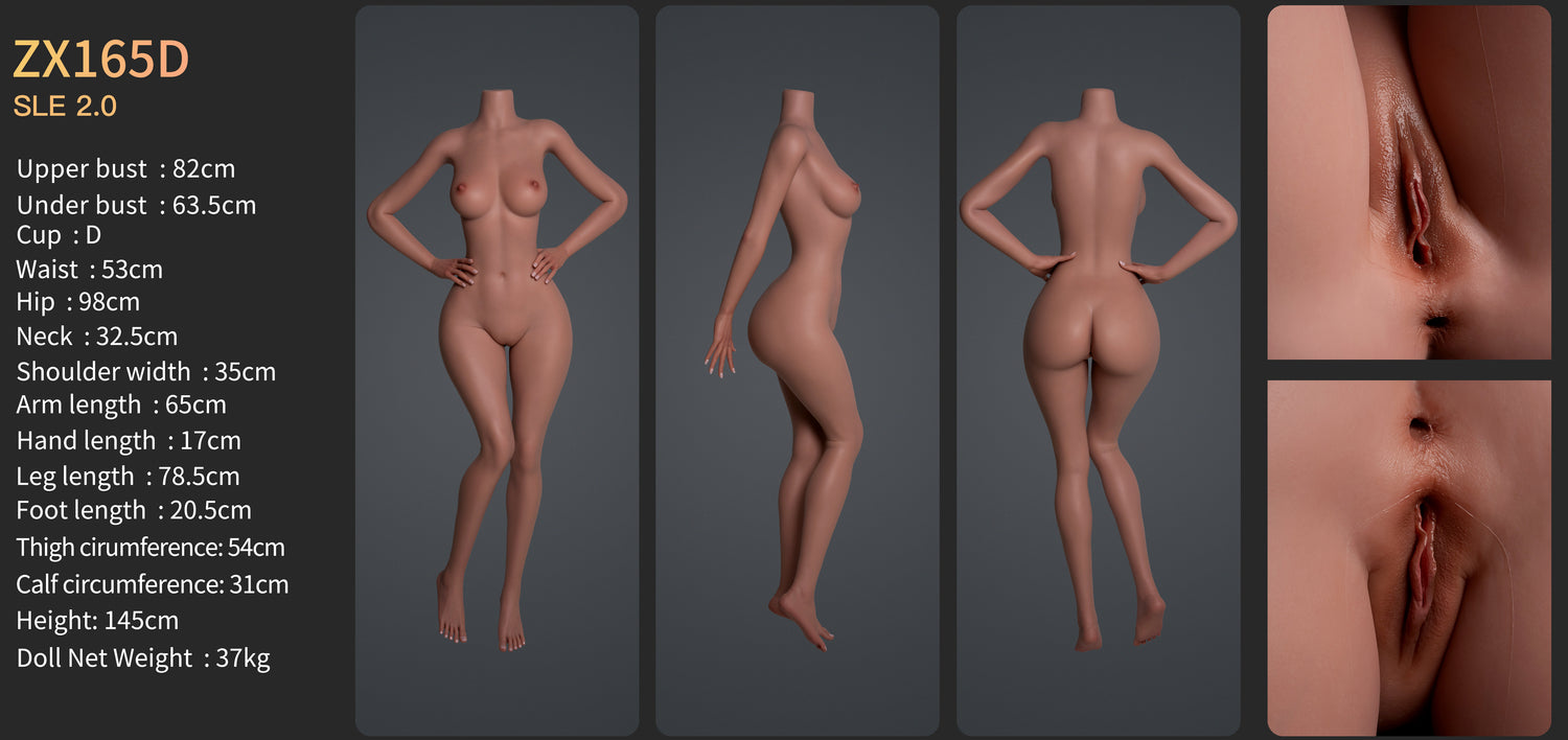 ZELEX SLE Series Silicone Sex Doll Bodies - Single Body(No Head)[USA STOCK]
