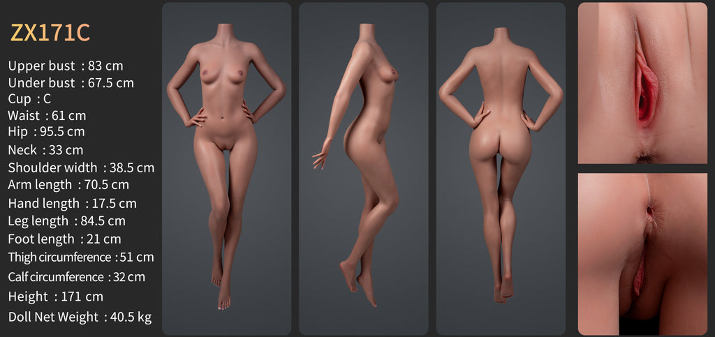 171cm/5ft6 C-cup Realistic Tan Tall Skinny Milf Sex Doll SLE 1.0-ZXE201_1[USA STOCK]