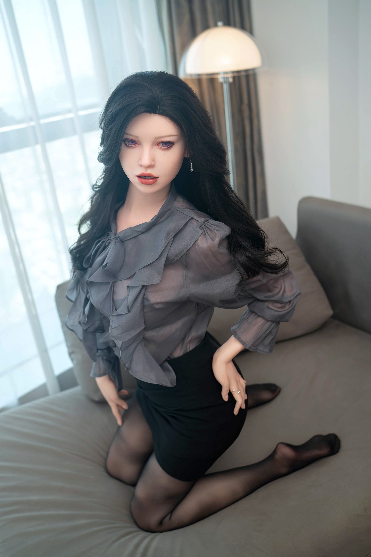 Irene (Movable Jaws Version)ZGX165F-165cm F Cup Fair Skin Sex Doll GE64_1(GE24MJ)