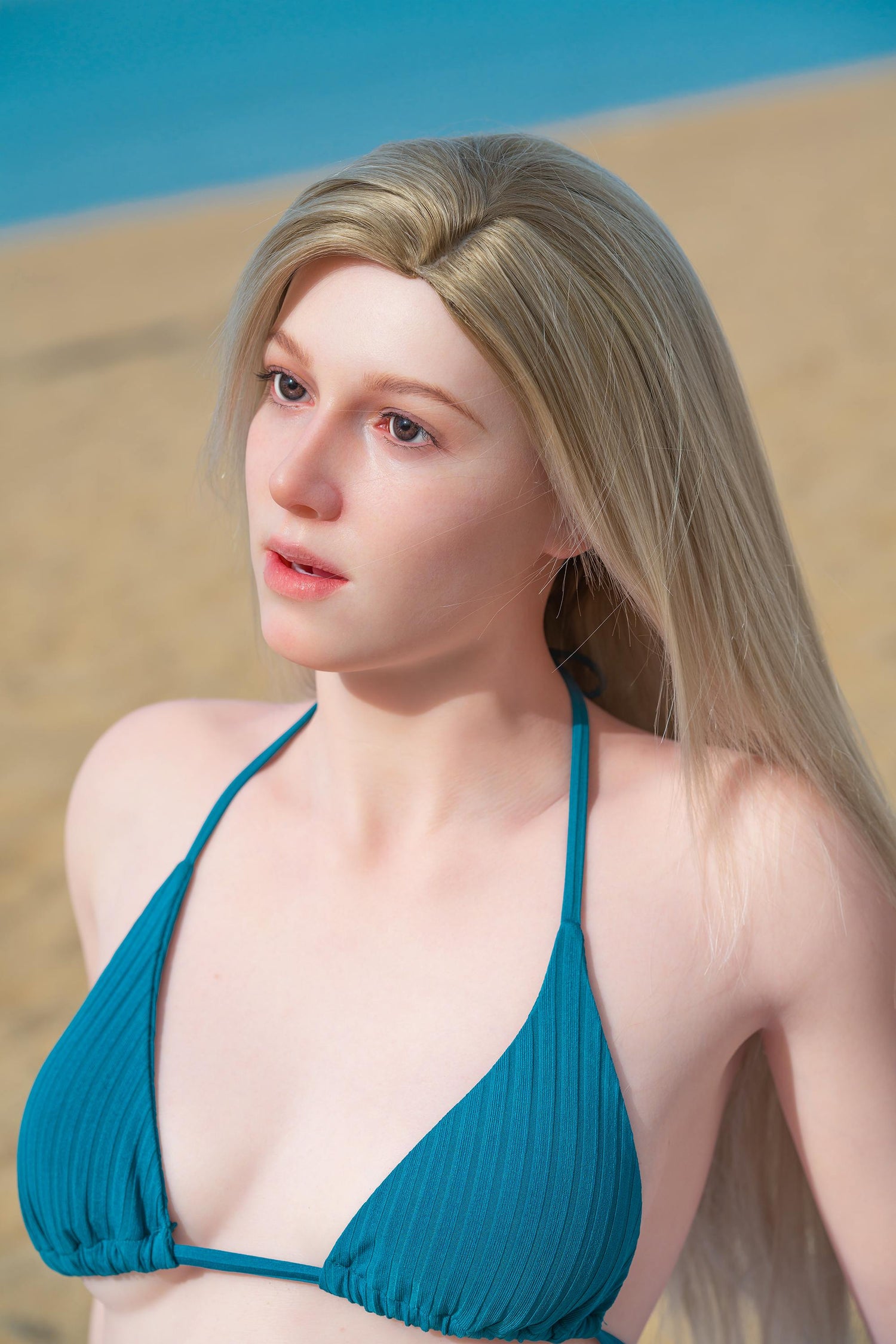 Gwen (Movable Jaws Version) ZF168B 5ft6 B-cup Realistic Fair Curvy Sex Doll ZFE01_1 Fusion Series